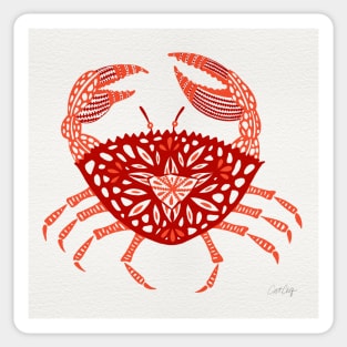 Red Crab Sticker